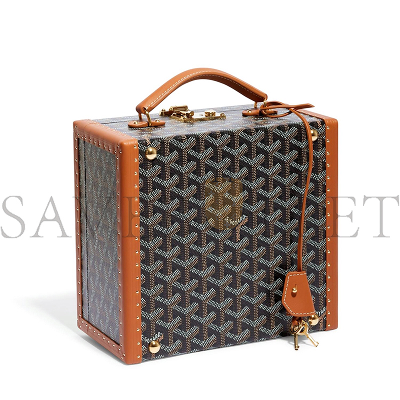 GOYARD JOUX 6 WATCH CASE JOUXMMT06TY01CL03O (22*20*12cm) GOYARD JOUX 6 WATCH CASE JOUXMMT06TY01CL03O (22*20*12cm)